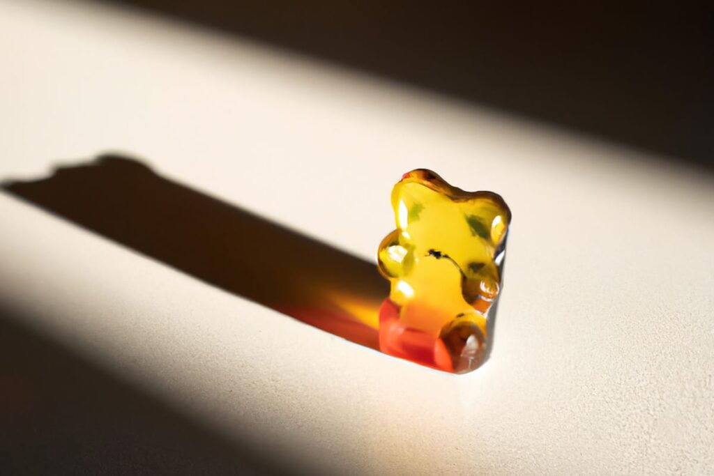 a picture of a gummy bears drug