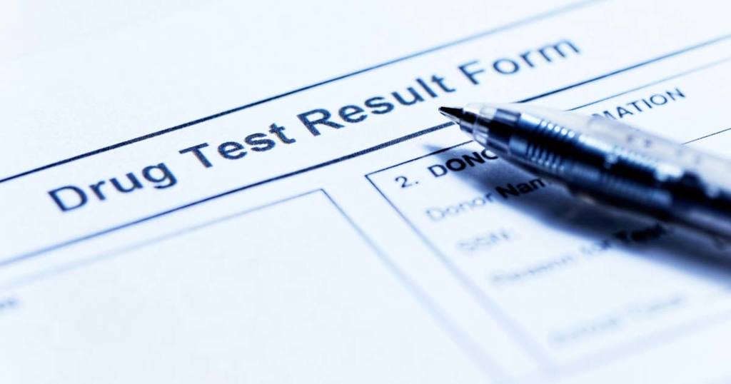 Drug Test Result Form 1024