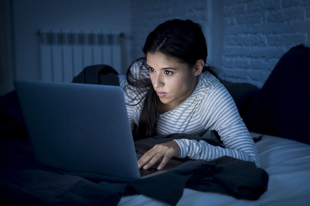 woman learning about difference between substance and process addictions