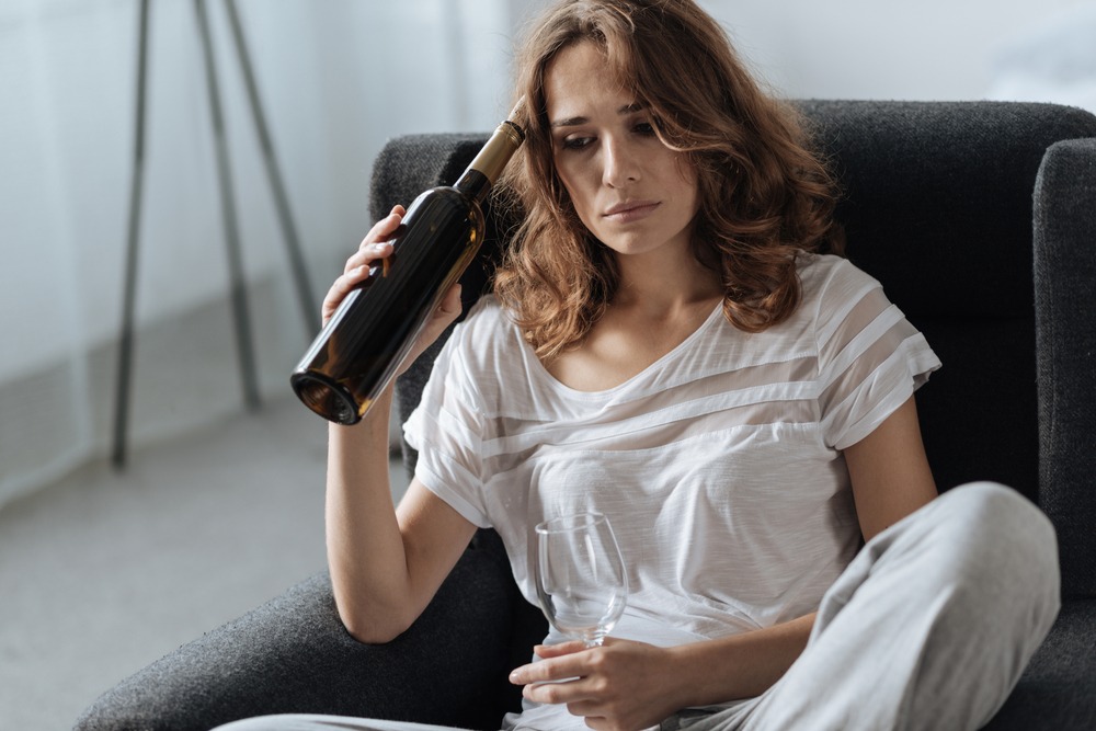 Woman thinking about what recovery looks like