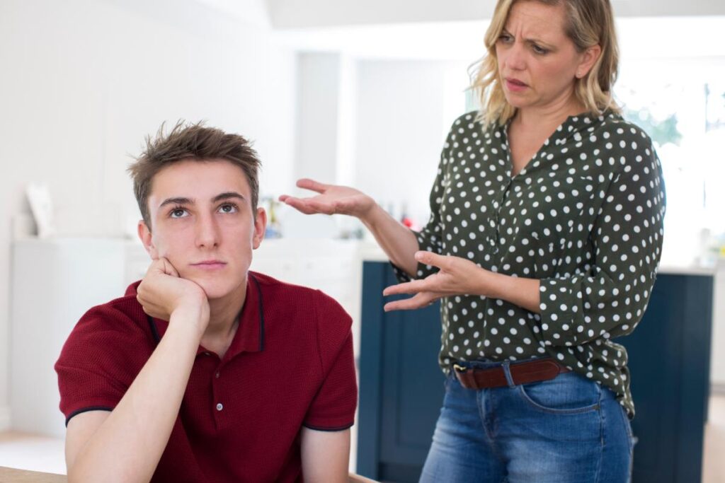 mom struggling with teen who doesn't want to go to addiction rehab